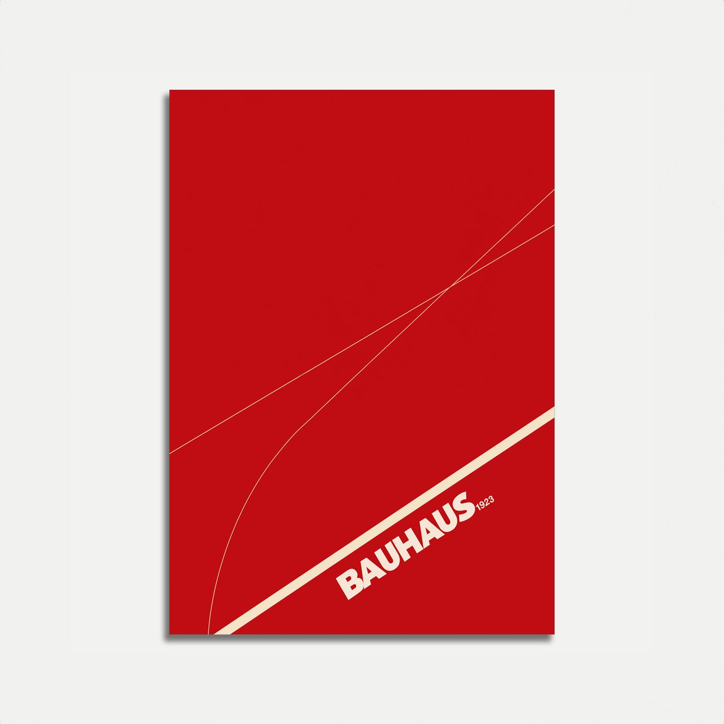 Bauhaus 1923 Design Poster