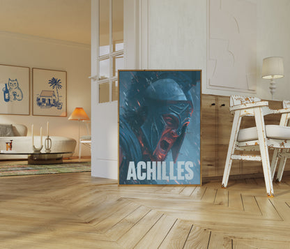 Warrior Achilles Ancient Legend Poster