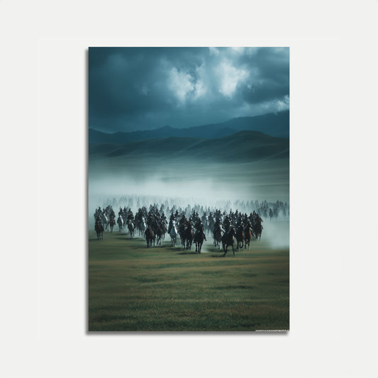 Mlžná kavalerie útočí – plakát
