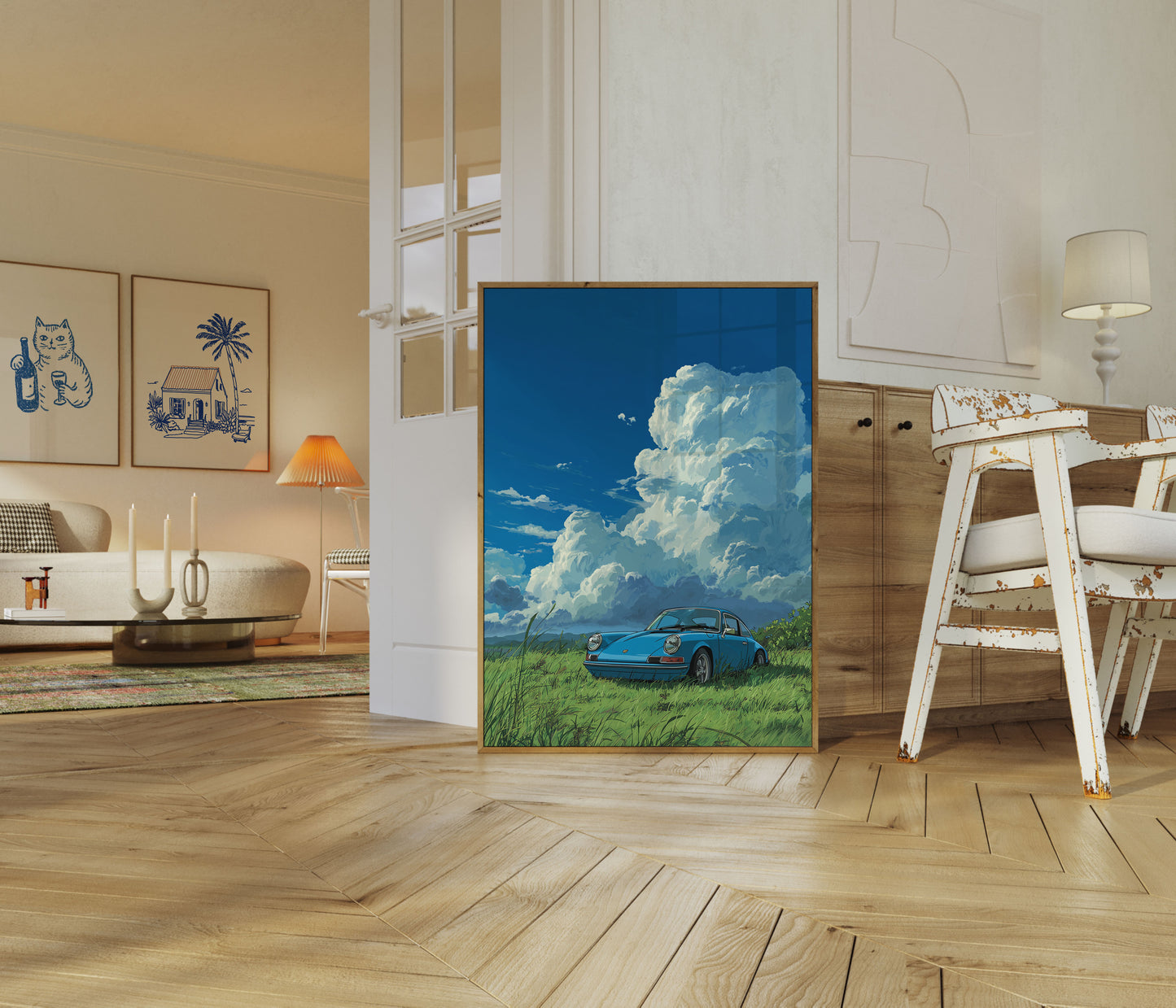 Classic Porsche Dreams Poster