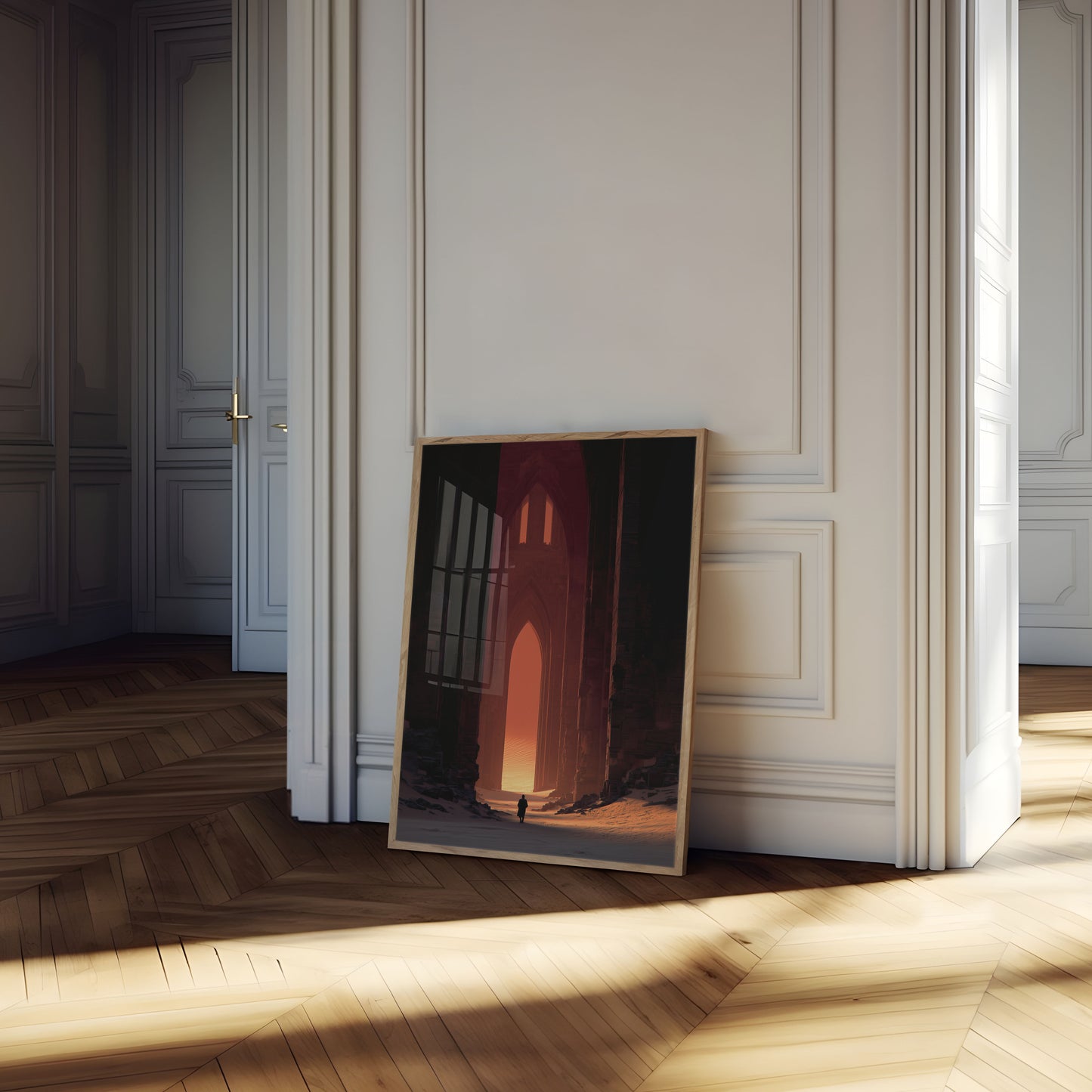 Desert Gateway to Light Poster