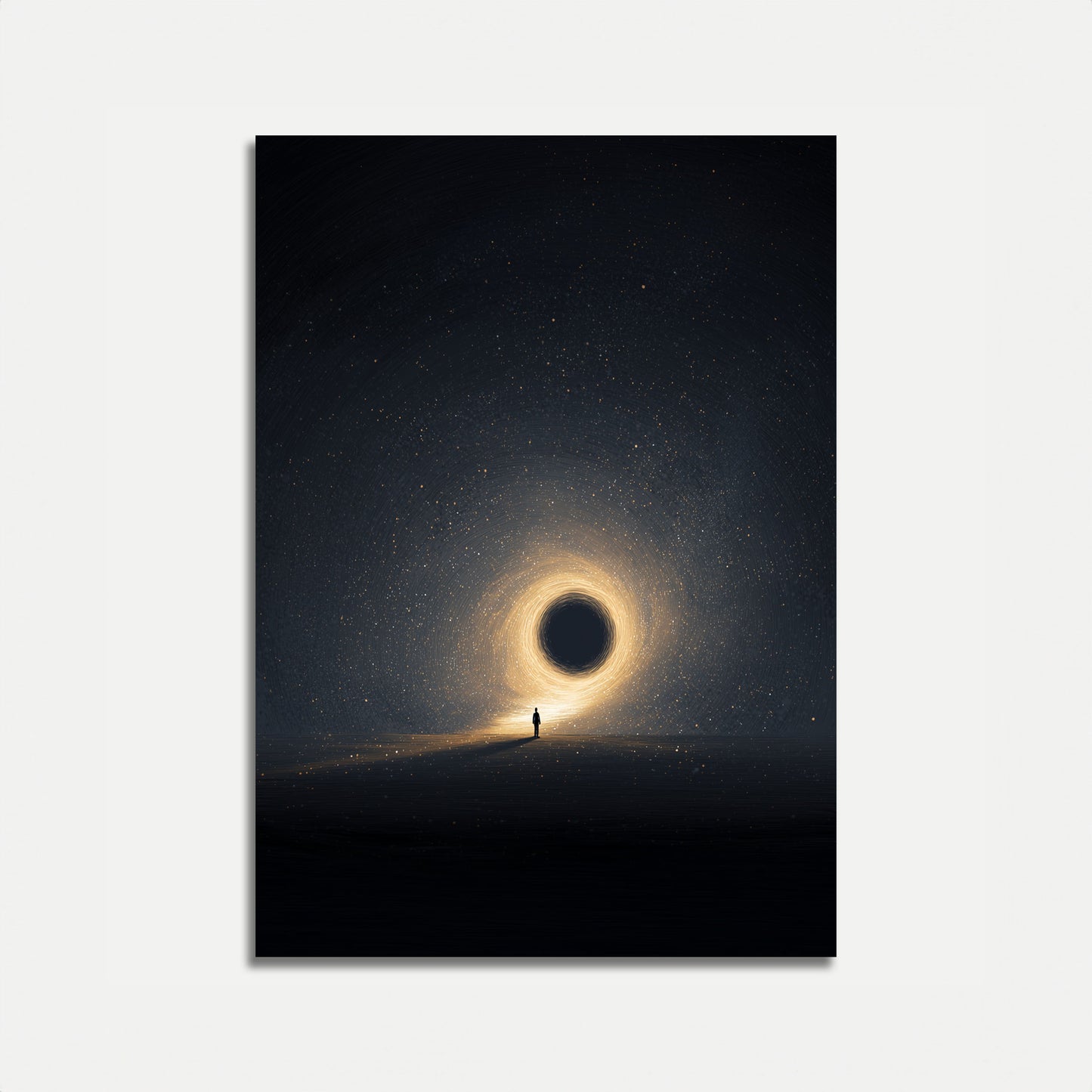 Cosmic Black Hole Exploration Poster