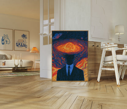 Cosmic Mind Explosion Poster