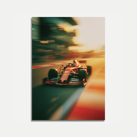 Formula 1 Speed Racing Poster