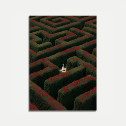 Lost in the Red Maze Poster