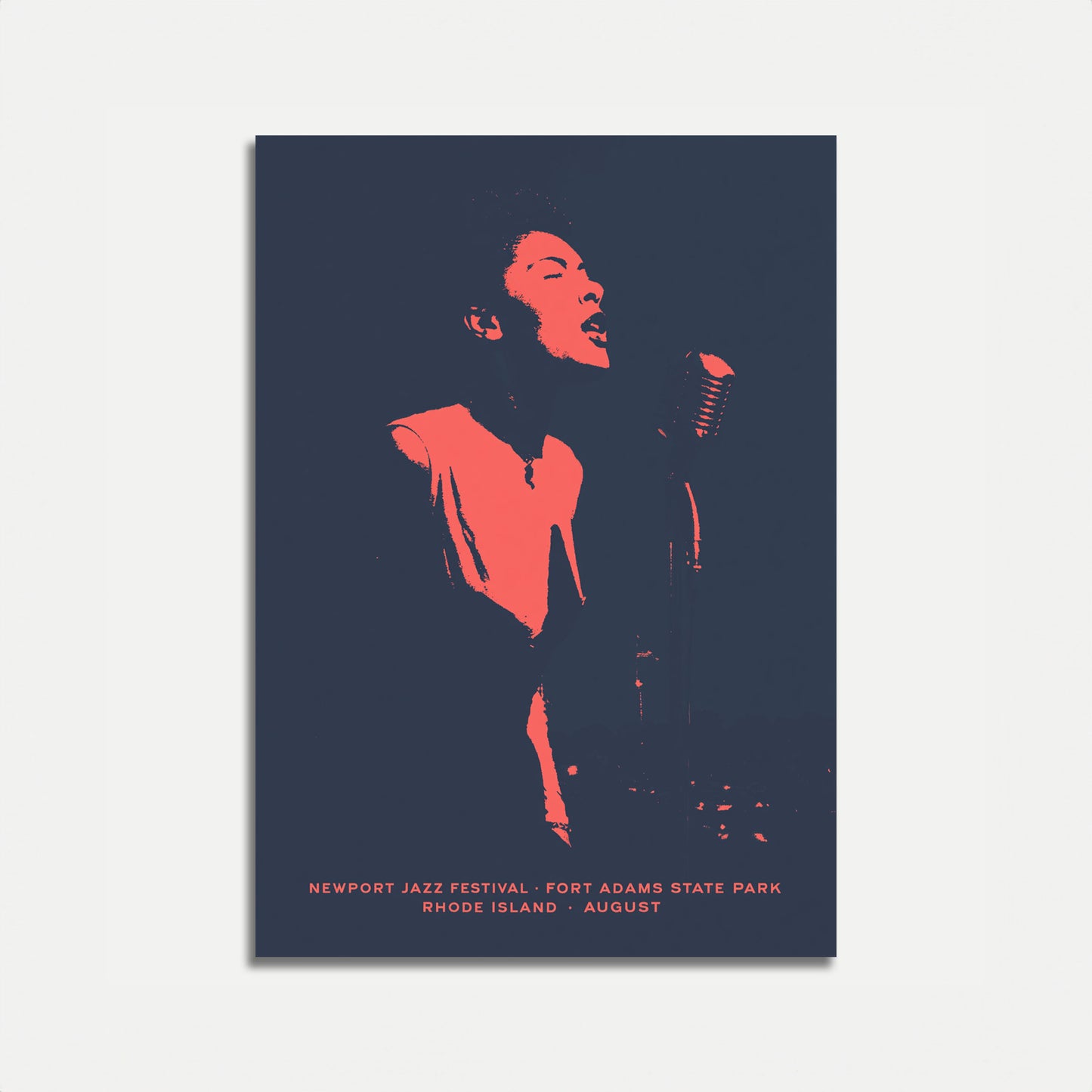 Newport Jazzfestival Vintageplakat