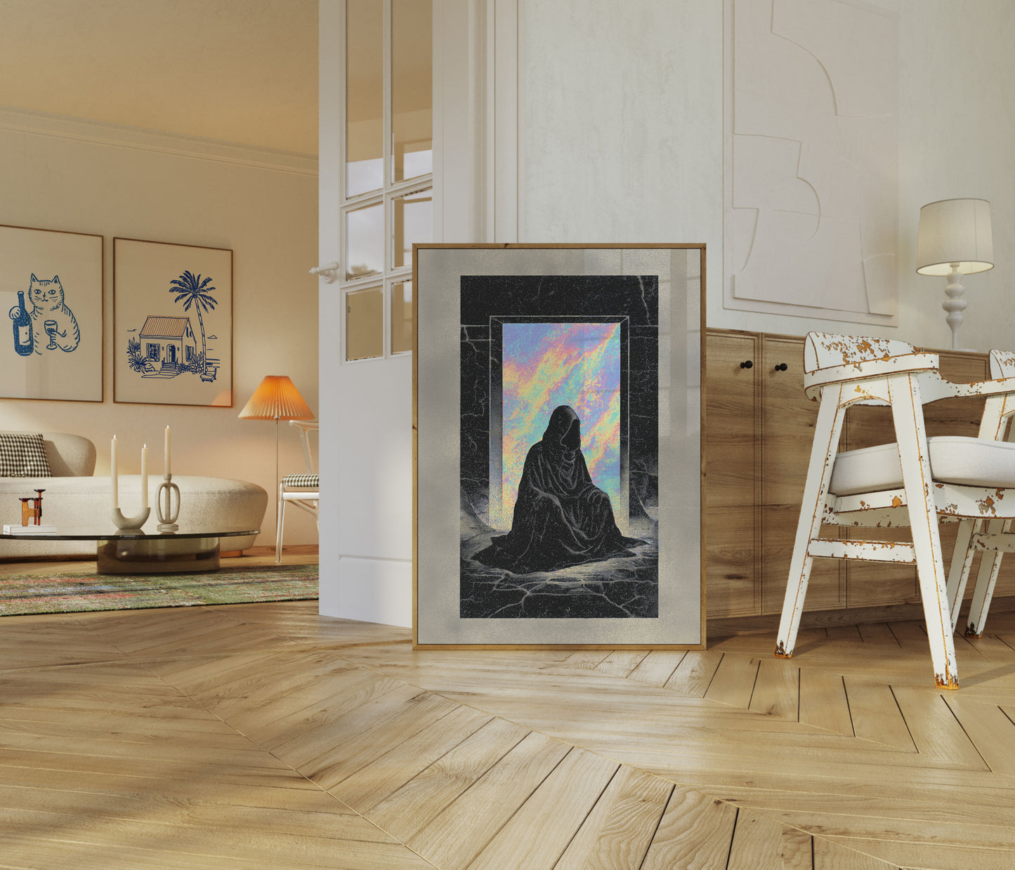 Spiritual Gateway Divine Light Poster