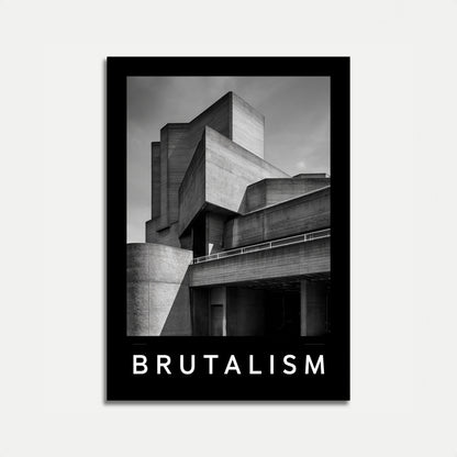 Póster de Monumento Arquitectónico Brutalista