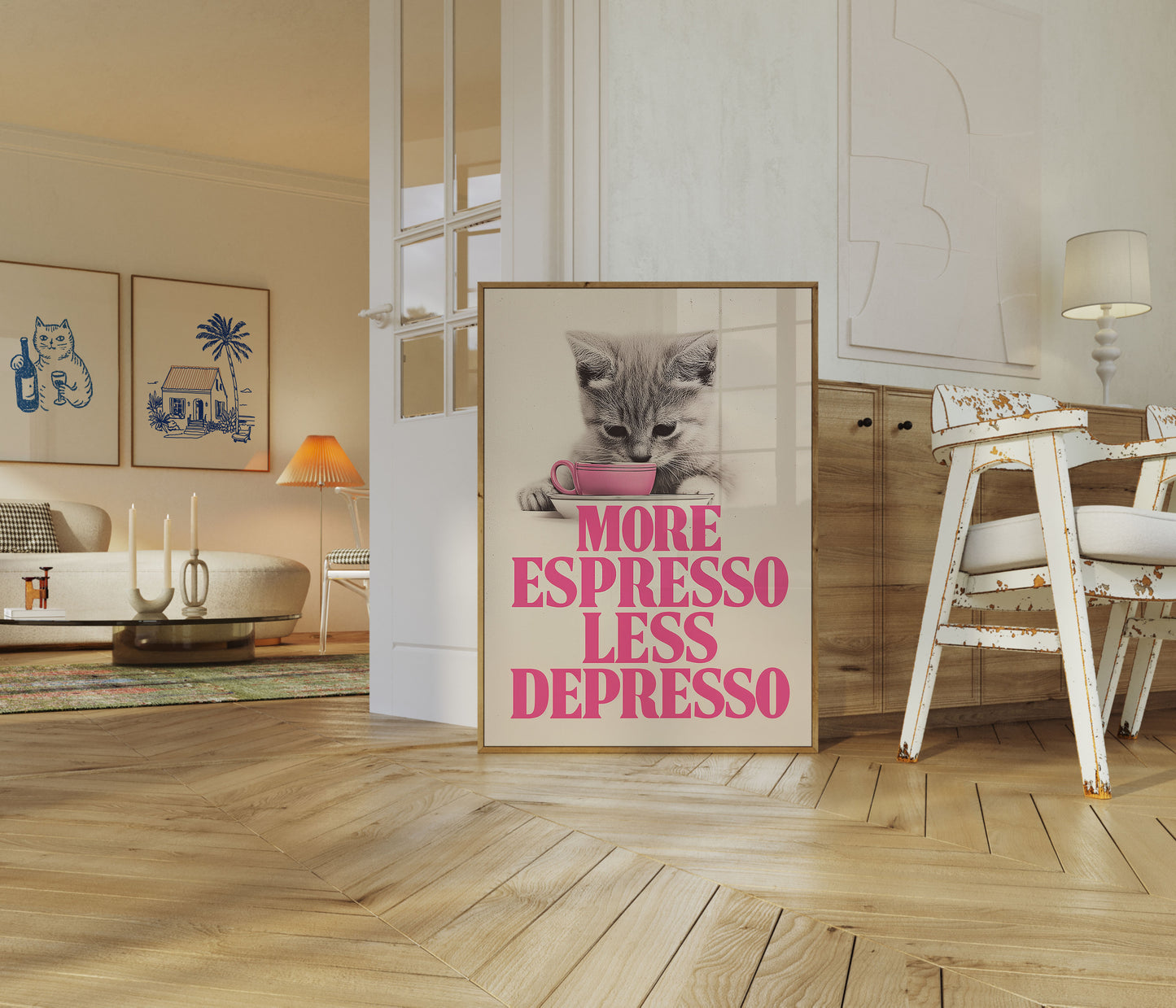 More Espresso Less Depresso Poster