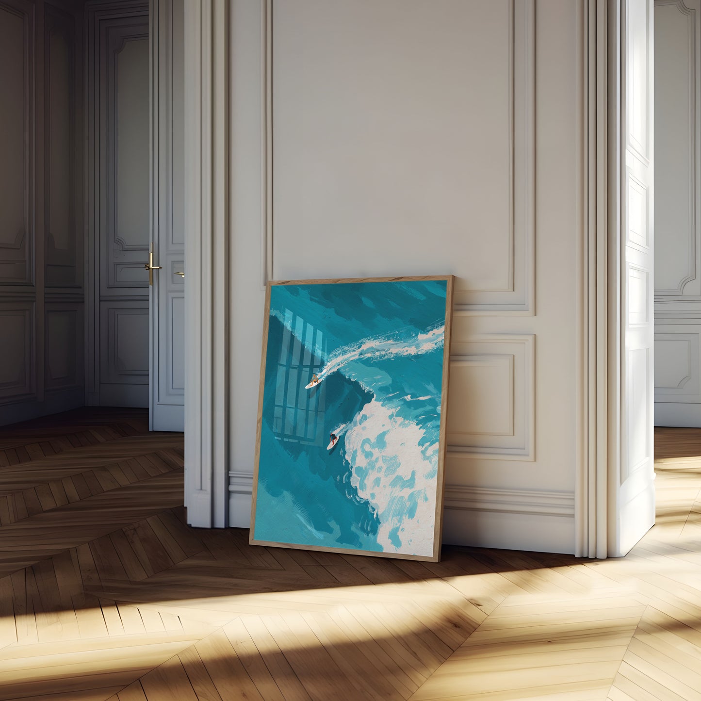 Epic Waves Surfing Poster