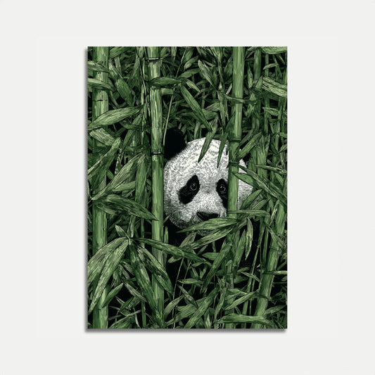 Bamboo Forest Panda Poster