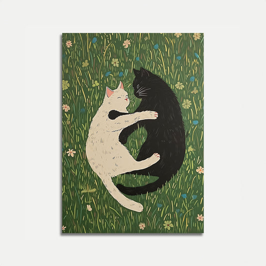Tender Cat Companions Poster