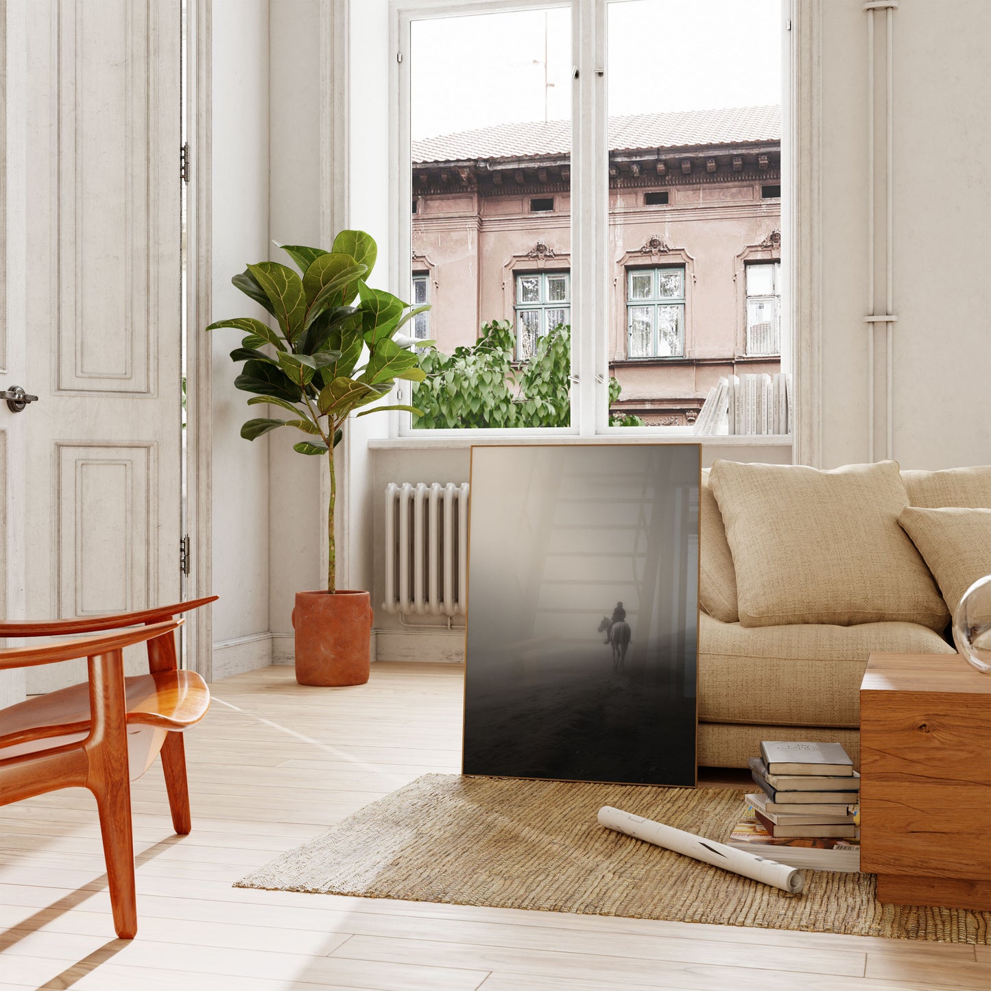 Tåkete Fjell Hesterytterposter