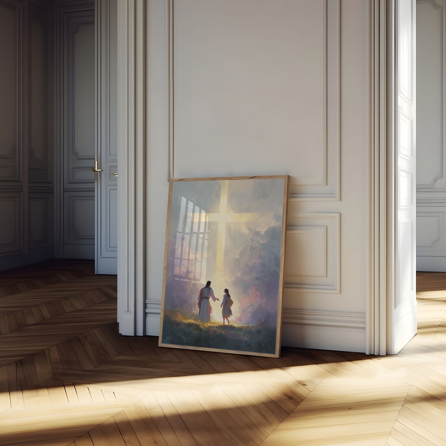 Divine Light of Faith Poster