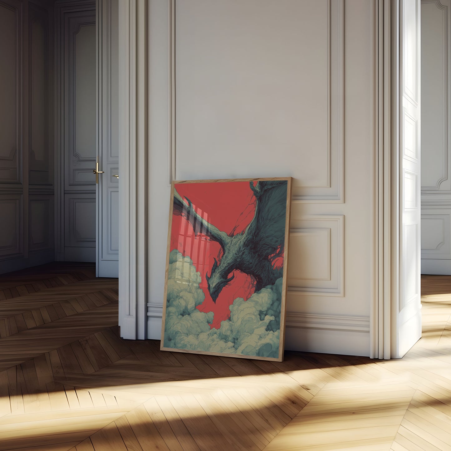 Dark Dragon Ascending Poster