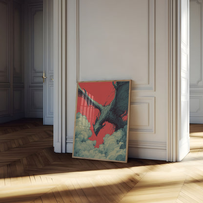 Dark Dragon Ascending Poster