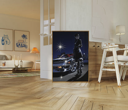 City Night Noir Poster
