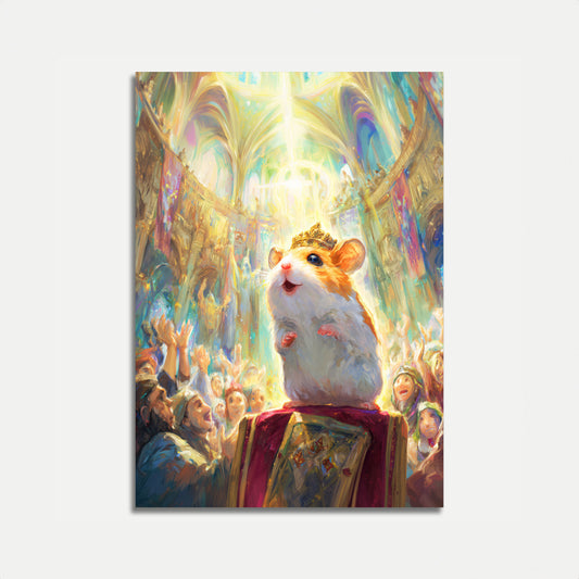 Royal Hamster Coronation Poster