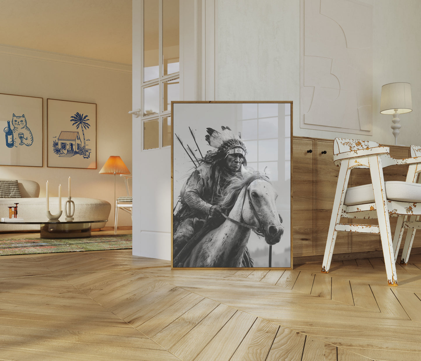 Native Warrior Chief Poster