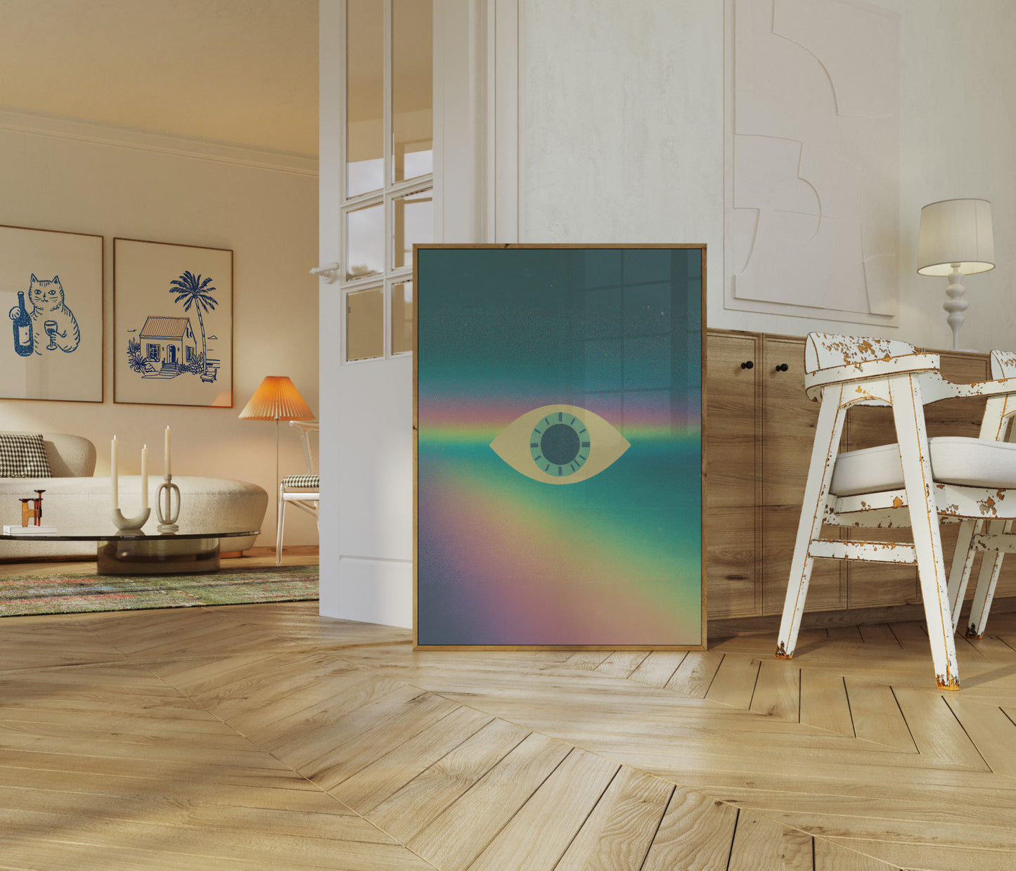 Mystic Cosmic Eye Vision Poster