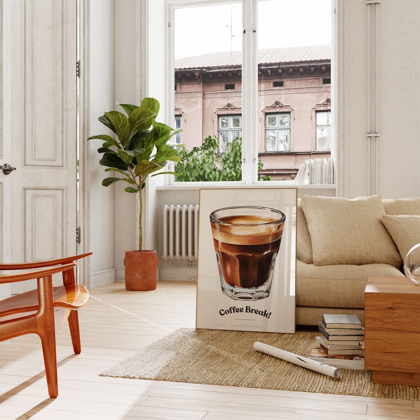 Espresso Coffee Break Poster