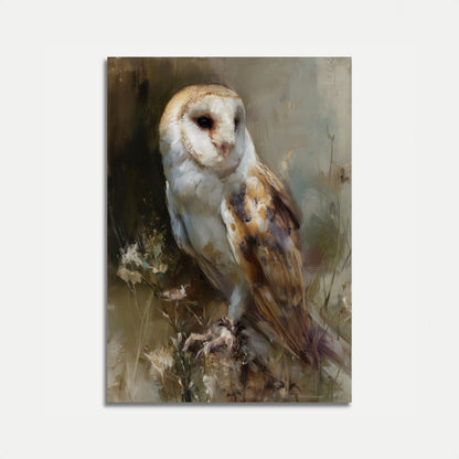 Barn Owl Nature Poster