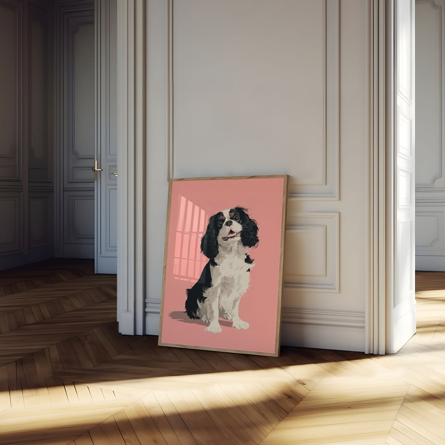 Süßer Cavalier King Charles Poster