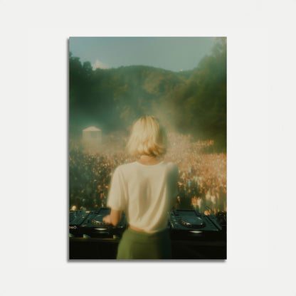 Elektrische Beats Open-Air-Konzert Plakat