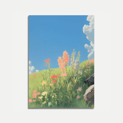 Summer Wildflower Meadow Poster