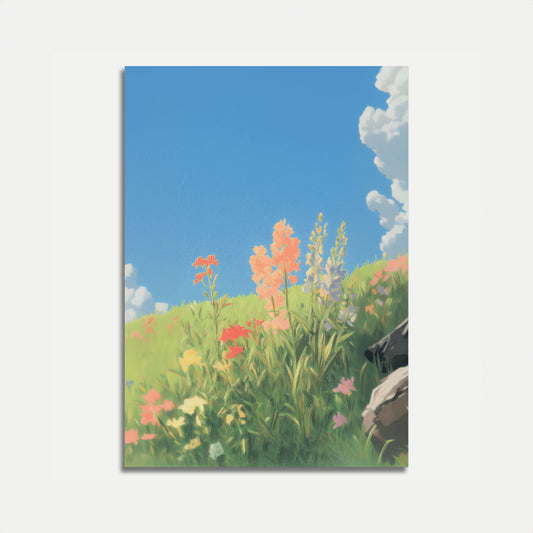 Summer Wildflower Meadow Poster