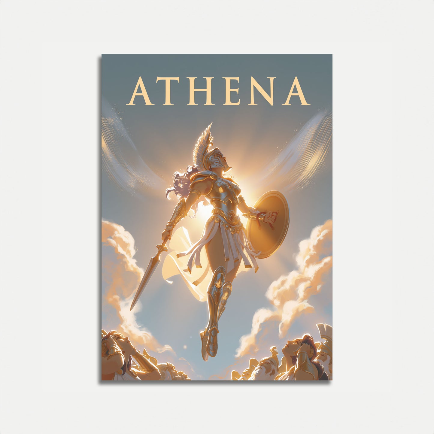 Poster di Atena Dea della Saggezza