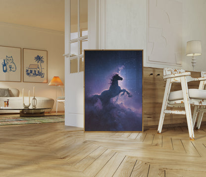 Cosmic Horse Galaxy Poster