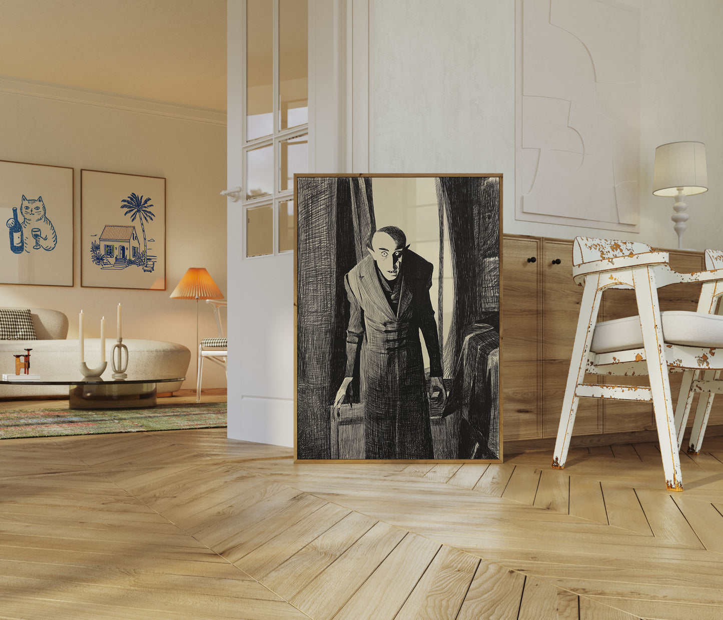 Nosferatu Klasický Hororový Plakát
