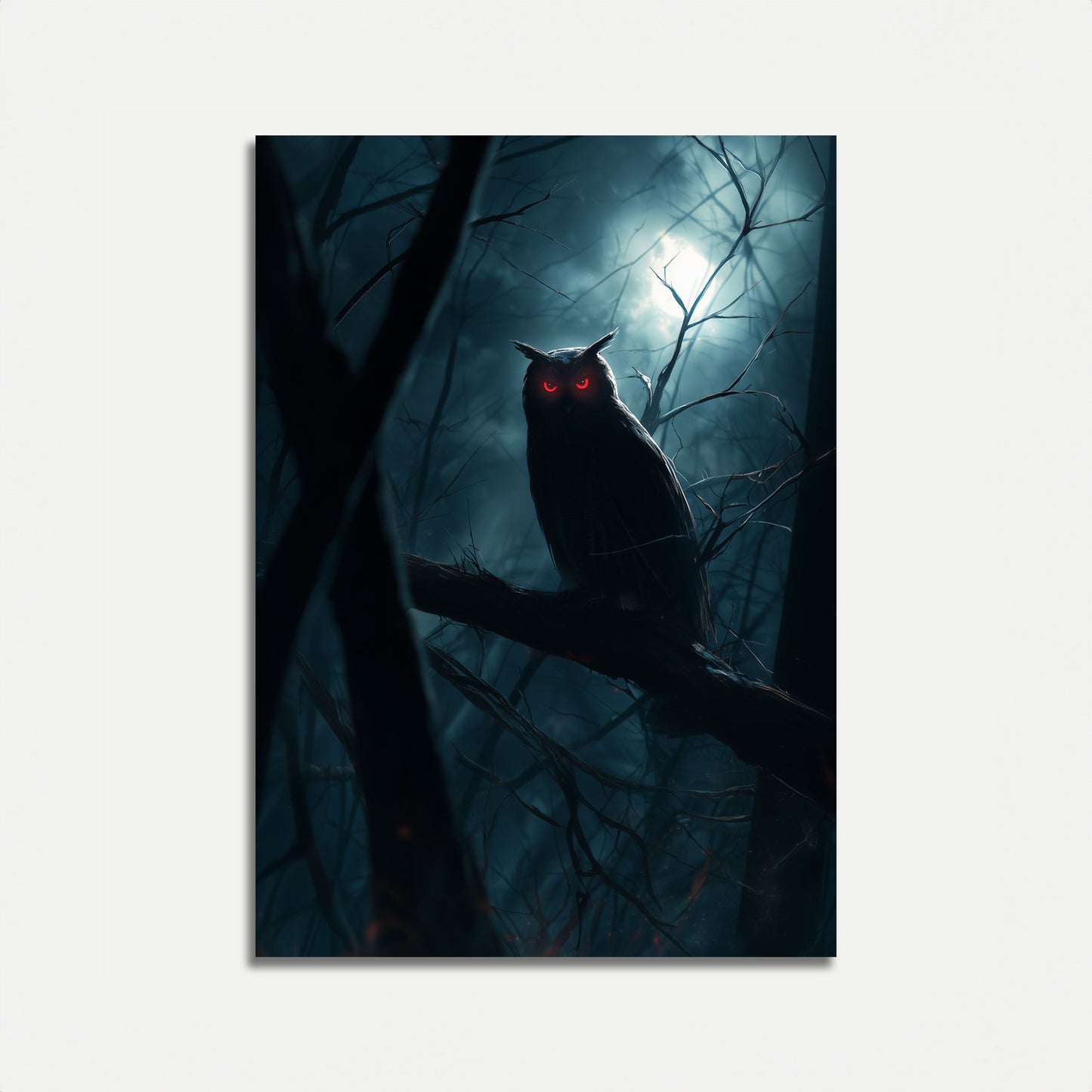 Haunting Night Owl Poster