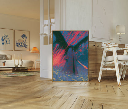 Northern Lights Aurora Borealis Poster