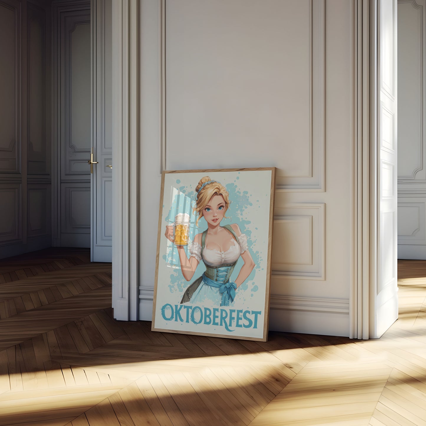 Oktoberfest Beer Celebration Poster