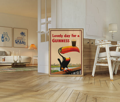 Lovely Day for Guinness Poster
