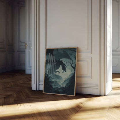 Póster del Valle del Dragón Oscuro