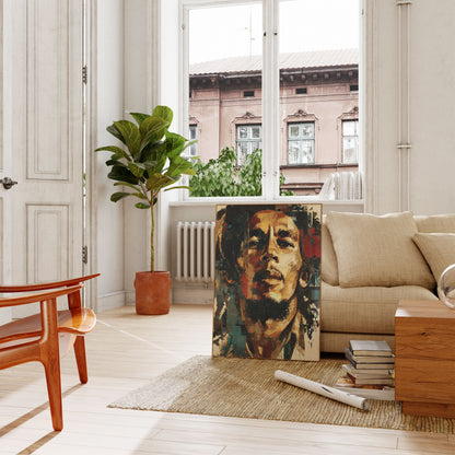 Ritratto Astratto Urbano Poster