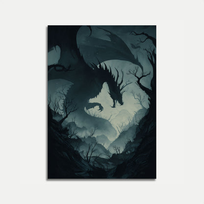 Póster del Valle del Dragón Oscuro