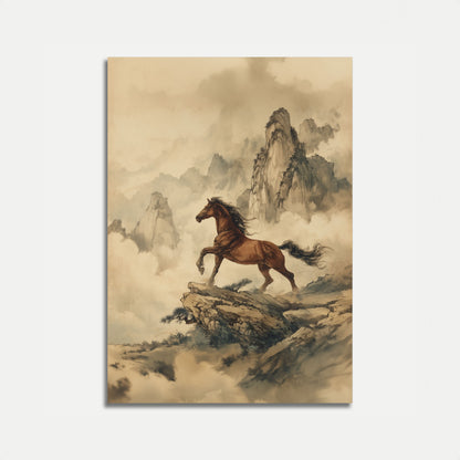 Mystisk Berghingst Poster
