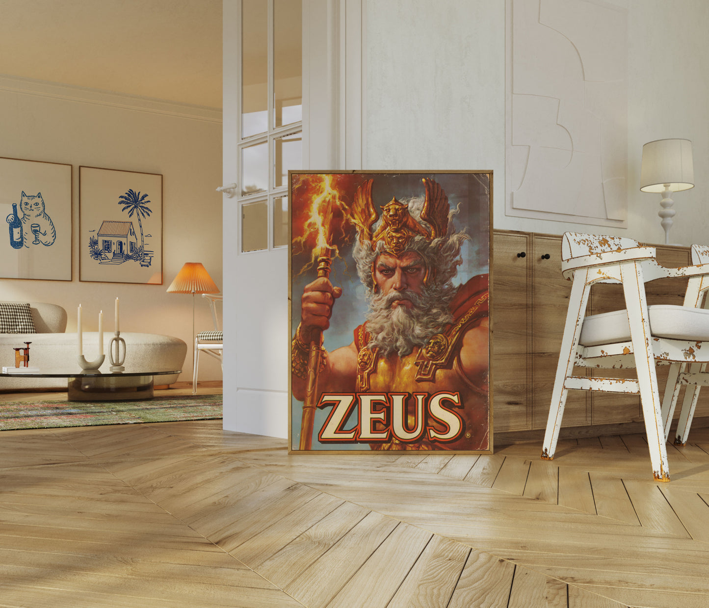 Zeus King of Gods Poster