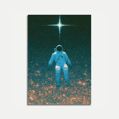 Plakát Astronaut mezi hvězdami