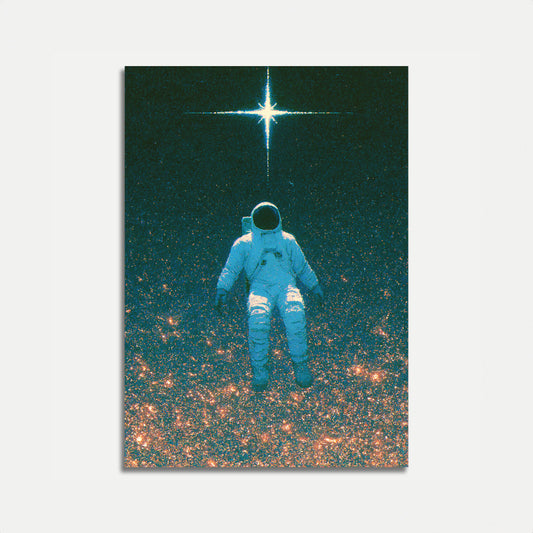 Plakát Astronaut mezi hvězdami