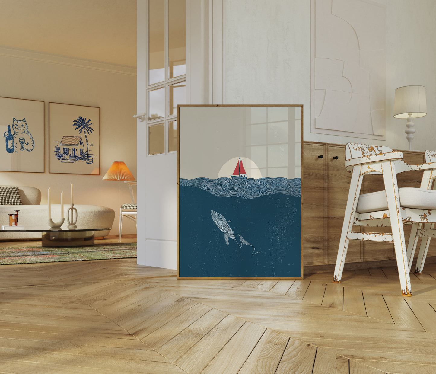 Ocean's Quiet Voyage Poster