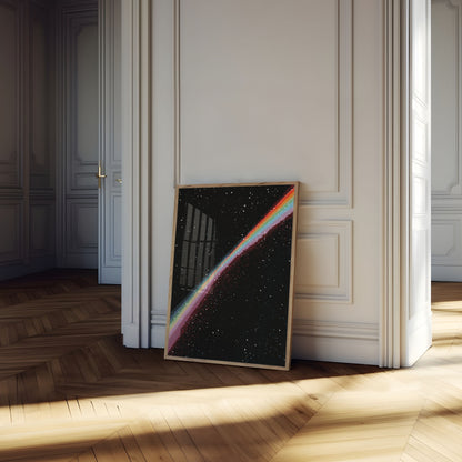 Plakat Kosmiczna Tęcza Wybuch Gwiazd