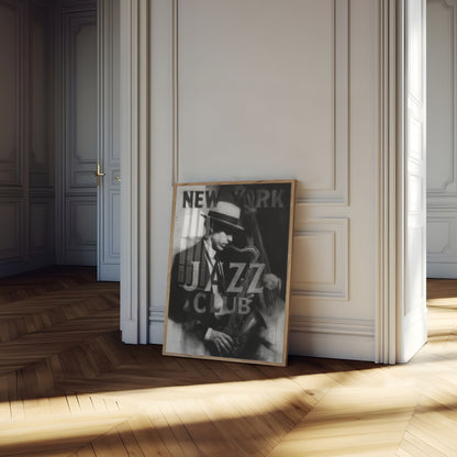 New York Jazz Club Legend Poster