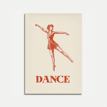 Dynamic Dance Movement Poster