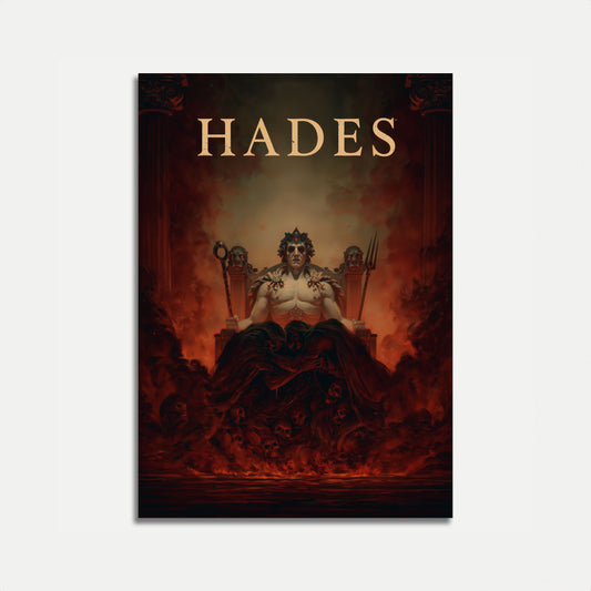 Hades Greek Mythology Poster