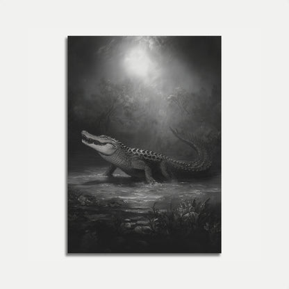 Póster de Depredador del Pantano Sombrío